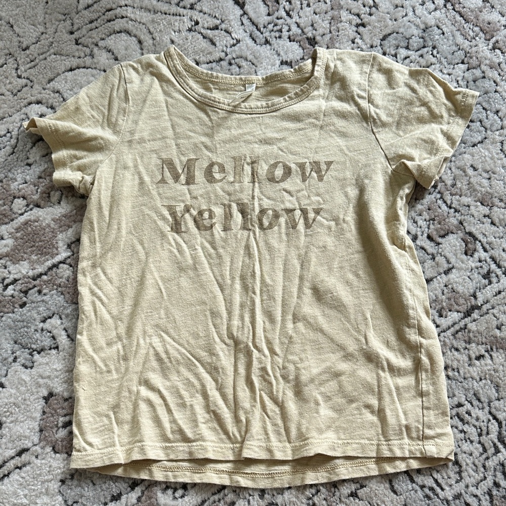 Rylee + Cru Mellow Yellow Kids Tee